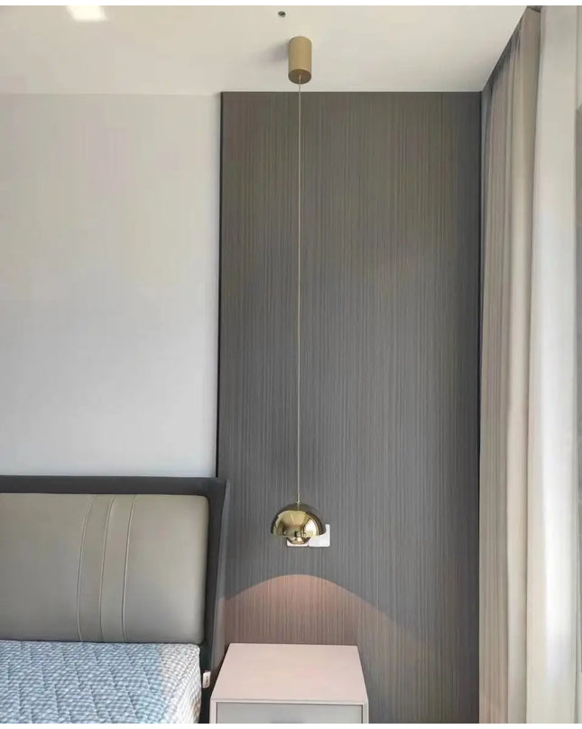 Pendant lamp FOWERPOT by Rodesigne — brass modern pendant light, custom designer lighting by RODESIGNE