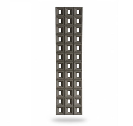 Panel NINE-HOUSE LATTICE — decorative acoustic wall panel, sound absorption by RODESIGNE