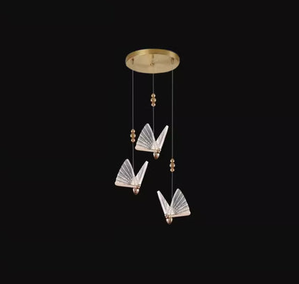 Pendant Light FARFALLA — modern pendant light, custom designer lighting by RODESIGNE
