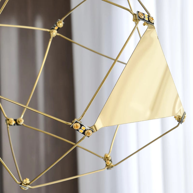 Chandelier ZUNDA — designer chandelier, custom lighting by RODESIGNE