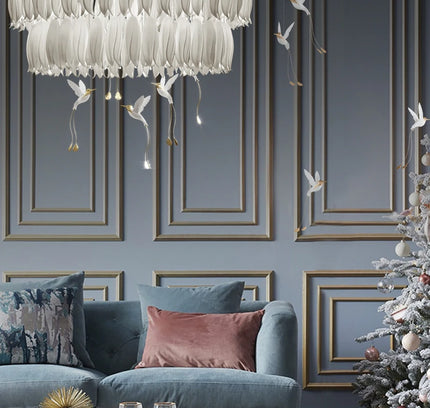 Chandelier FLOWERS&BIRDS by Rodesigne