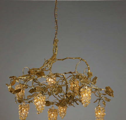 Chandelier GRAPPENA — designer chandelier, custom lighting by RODESIGNE