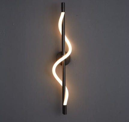 Wall Sconce TRACER TWISTED — brass wall sconce lamp, designer lighting by RODESIGNE