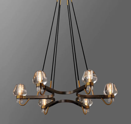 Chandelier KANTUM — designer chandelier, custom lighting by RODESIGNE