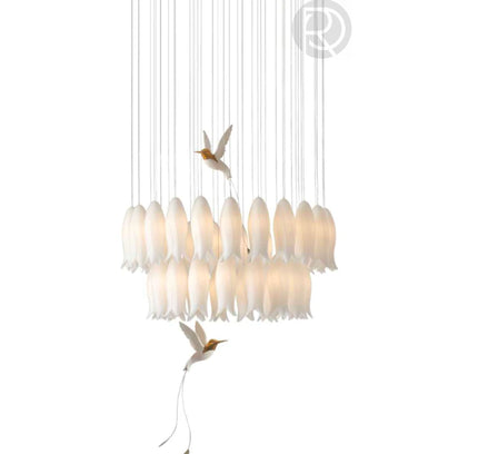 Chandelier FLOWERS&BIRDS by Rodesigne