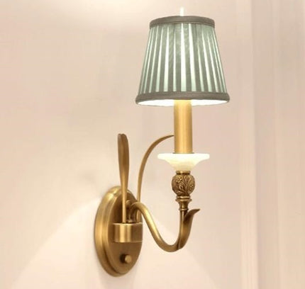 Wall Sconce RISLING — brass wall sconce lamp, designer lighting by RODESIGNE