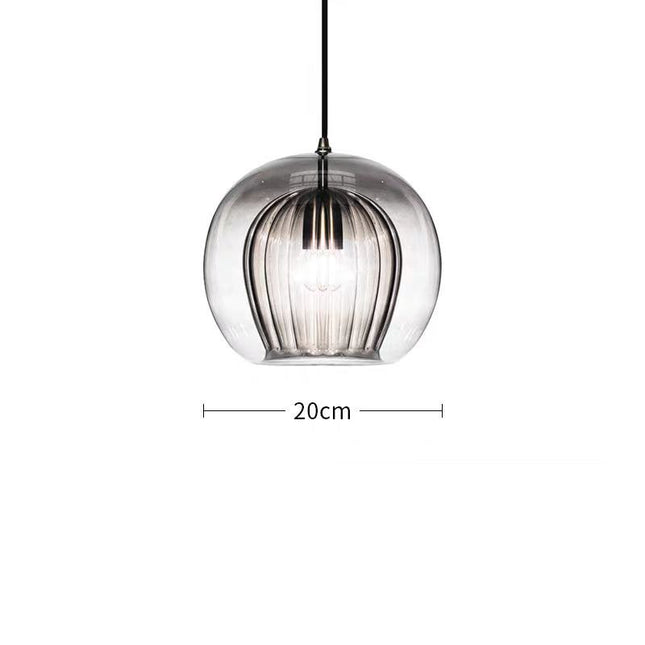 Pendant Light PLEATED CRYSTAL by Romatti
