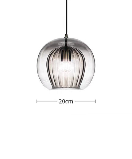 Pendant Light PLEATED CRYSTAL by Romatti