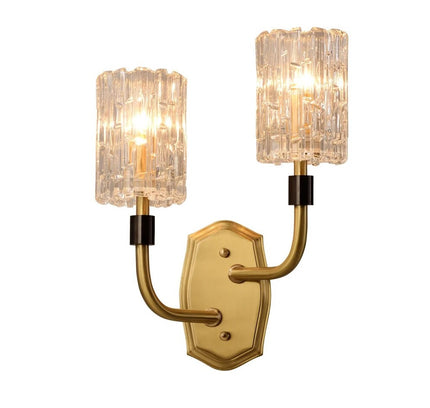 Wall Sconce PIASTRO — brass wall sconce lamp, designer lighting by RODESIGNE