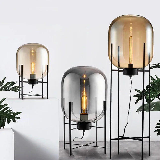 Floor lamp EDA by Rodesigne — glass designer floor lamp by RODESIGNE