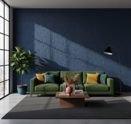 Panel MOON STONE — decorative acoustic wall panel, sound absorption by RODESIGNE