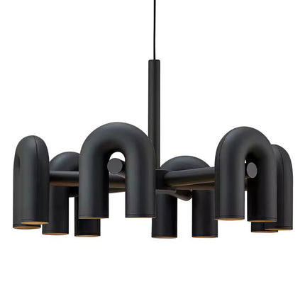 Chandelier BIGODINI — designer chandelier, custom lighting by RODESIGNE