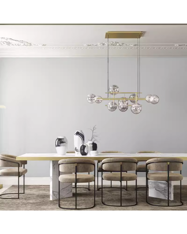 Chandelier MARMERE — designer chandelier, custom lighting by RODESIGNE