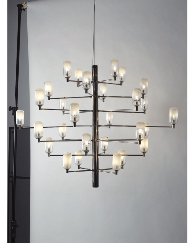 Chandelier FAY — designer chandelier, custom lighting by RODESIGNE