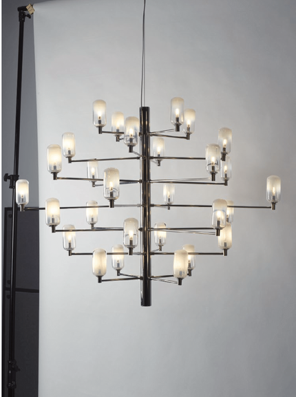 Chandelier FAY — designer chandelier, custom lighting by RODESIGNE