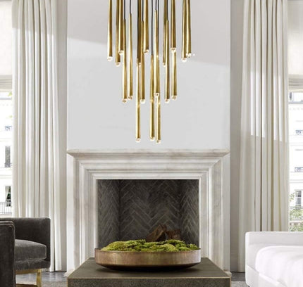 Chandelier ZINNA — designer chandelier, custom lighting by RODESIGNE
