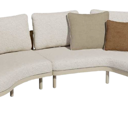 ARUBA 2 Seater Right Arm Module — Outdoor by Rodesigne