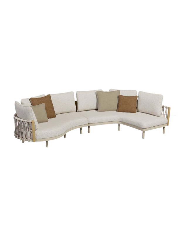 ARUBA 2 Seater Right Arm Module — Outdoor by Rodesigne