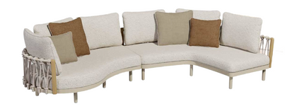 ARUBA 2 Seater Right Arm Module — Outdoor by Rodesigne