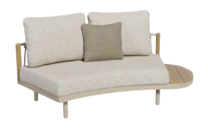 ARUBA 2 Seater Module With Left Side Table — Outdoor by Rodesigne