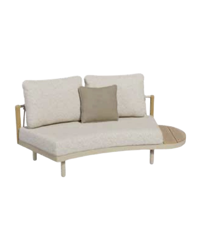ARUBA 2 Seater Module With Left Side Table — Outdoor by Rodesigne