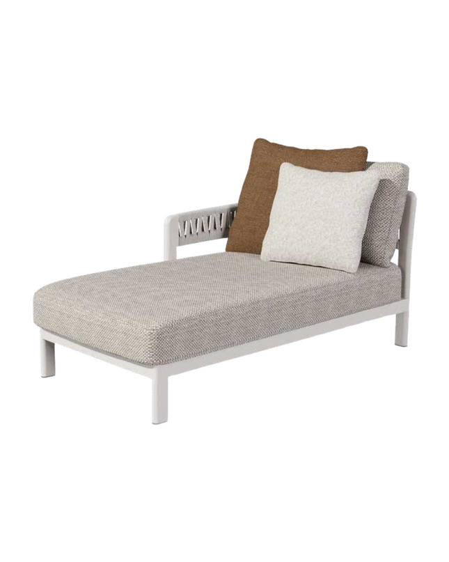 ZULU Chaise Lounge Left Arm Module — Outdoor by Rodesigne