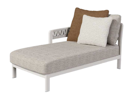 ZULU Chaise Lounge Left Arm Module — Outdoor by Rodesigne