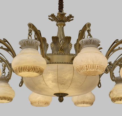 Chandelier DILVIN — designer chandelier, custom lighting by RODESIGNE