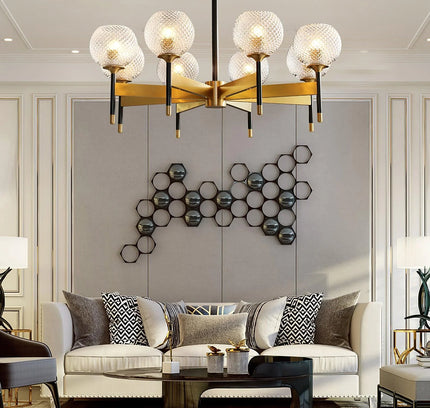 Chandelier VAKKERA — designer chandelier, custom lighting by RODESIGNE