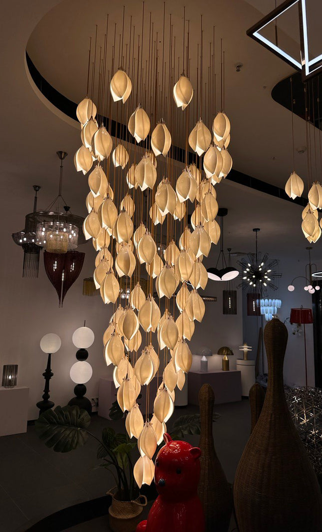 Pendant lamp MAGNOLIA FLOWER by Rodesigne