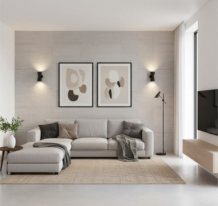 Wall Panel WOOD CONCRETE BOARD — decorative acoustic wall panel, sound absorption by RODESIGNE