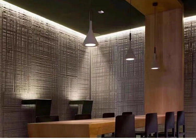 Wall Panel SAWMILLING — decorative acoustic wall panel, sound absorption by RODESIGNE