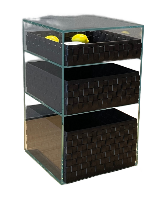 Bedside table VETRO by Rodesigne