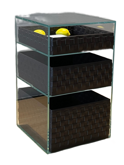 Bedside table VETRO by Rodesigne