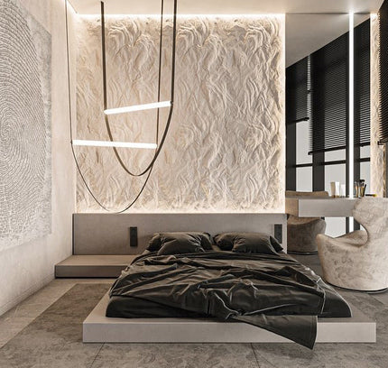 Pendant lamp LEALINE by Rodesigne — glass modern pendant light, custom designer lighting by RODESIGNE