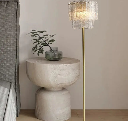Floor lamp ESTER by Rodesigne — brass designer floor lamp by RODESIGNE