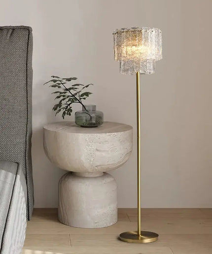 Floor lamp ESTER by Rodesigne — brass designer floor lamp by RODESIGNE