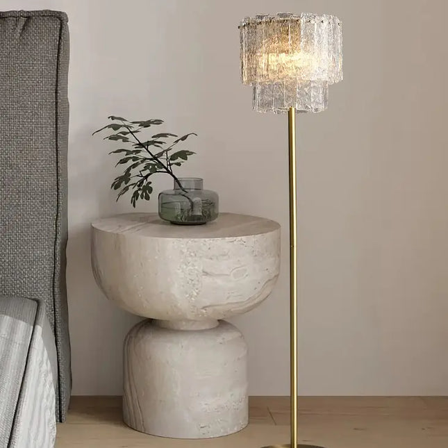 Floor lamp ESTER by Rodesigne — brass designer floor lamp by RODESIGNE