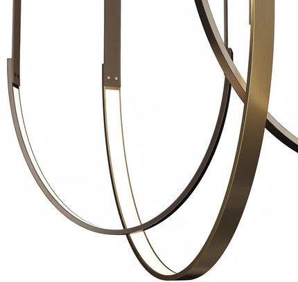 Chandelier U-SPECTRUM — designer chandelier, custom lighting by RODESIGNE