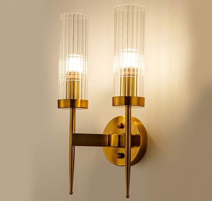 Wall Sconce VERNON — brass wall sconce lamp, designer lighting by RODESIGNE