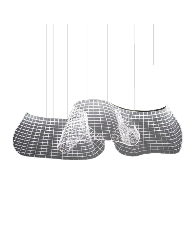 Chandelier LENTASA — designer chandelier, custom lighting by RODESIGNE