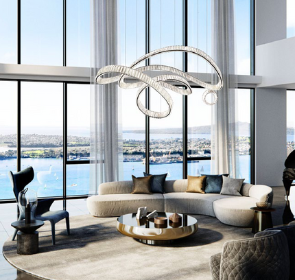 Chandelier FERCE — designer chandelier, custom lighting by RODESIGNE