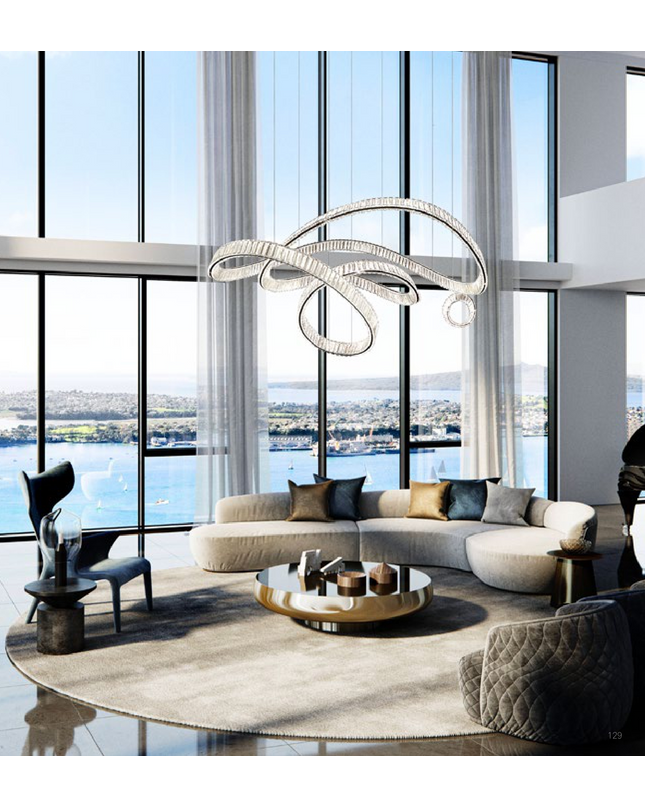 Chandelier FERCE — designer chandelier, custom lighting by RODESIGNE