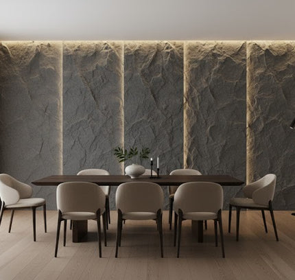 Panel SUCCESSIVE TEXTURE — decorative acoustic wall panel, sound absorption by RODESIGNE