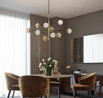 Chandelier HEREA — designer chandelier, custom lighting by RODESIGNE