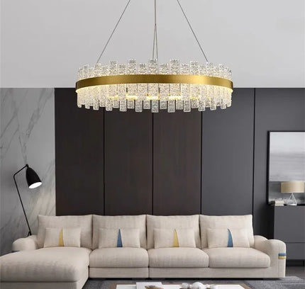 Chandelier GESTINA — designer chandelier, custom lighting by RODESIGNE