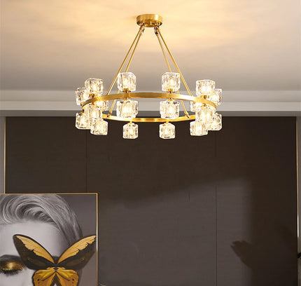 Chandelier BRAVOLLY — designer chandelier, custom lighting by RODESIGNE