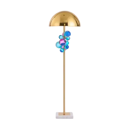 Floor lamp LOBO by Rodesigne — brass designer floor lamp by RODESIGNE
