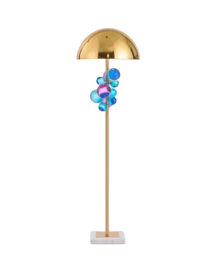 Floor lamp LOBO by Rodesigne — brass designer floor lamp by RODESIGNE