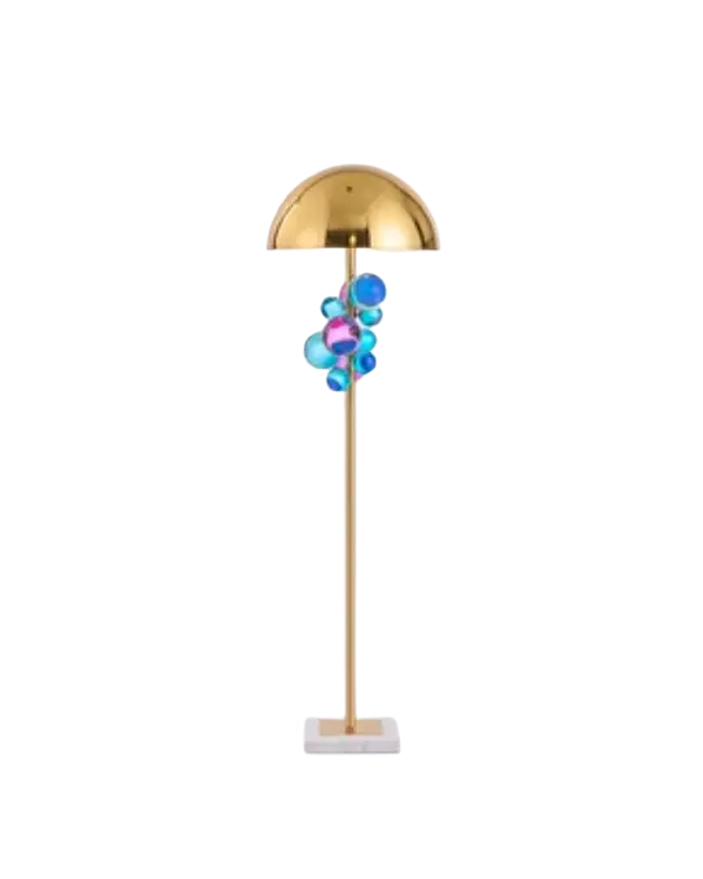 Floor lamp LOBO by Rodesigne — brass designer floor lamp by RODESIGNE